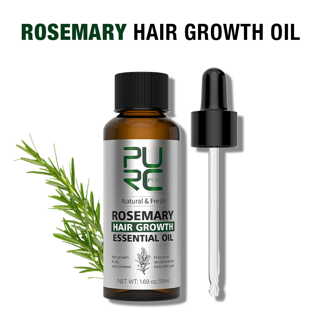 Hair Care Fragrance Essential Oil - PURC Rosemary Oil for Hair Growth