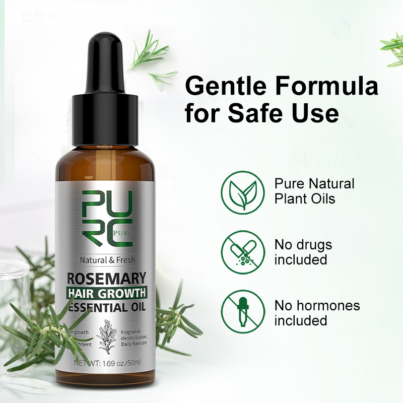PURC Rosemary Oil for Hair Gro - Hair Care Fragrance Essential Oil recension och pris