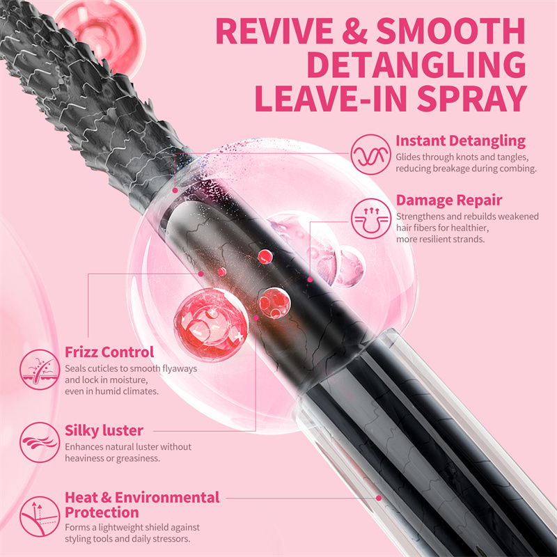 Heat Protection Spray Thermal  - Hair Care Essence Oil Spray recension och pris