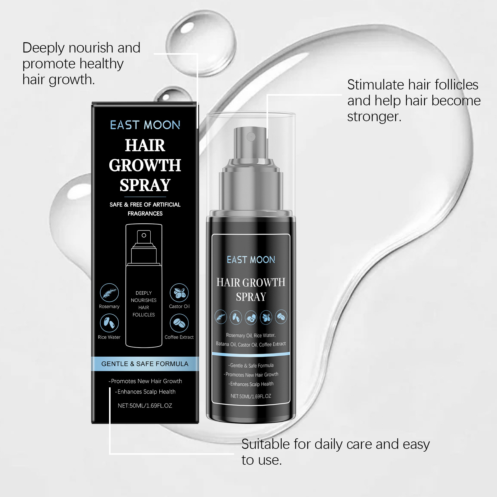 Batana Oils Men Hair Care Spra - Hair Care Essence Oil Spray recension och pris