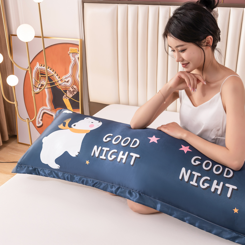 Cool Summer 120/150/180Cm Long - Satin Pillowcase Silk recension och pris