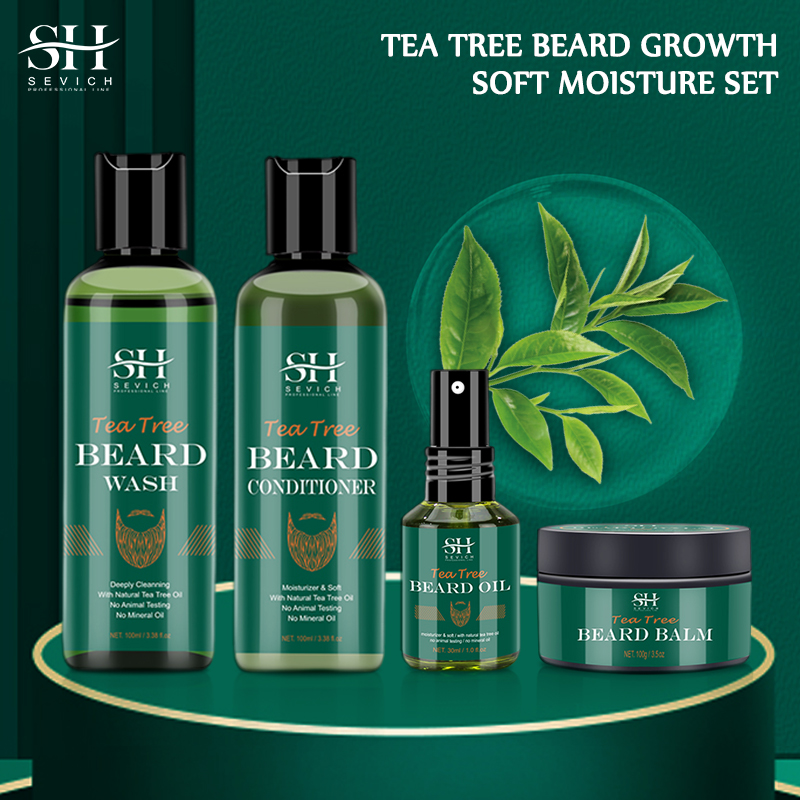 Sevich Tea Tree Beard Care Ser - Hair Care Fragrance Essential Oil recension och pris