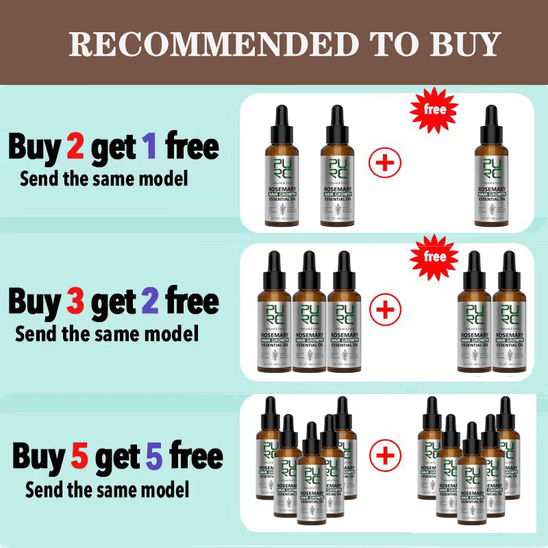 PURC Rosemary Oil For Hair Gro - Hair Care Fragrance Essential Oil recension och pris