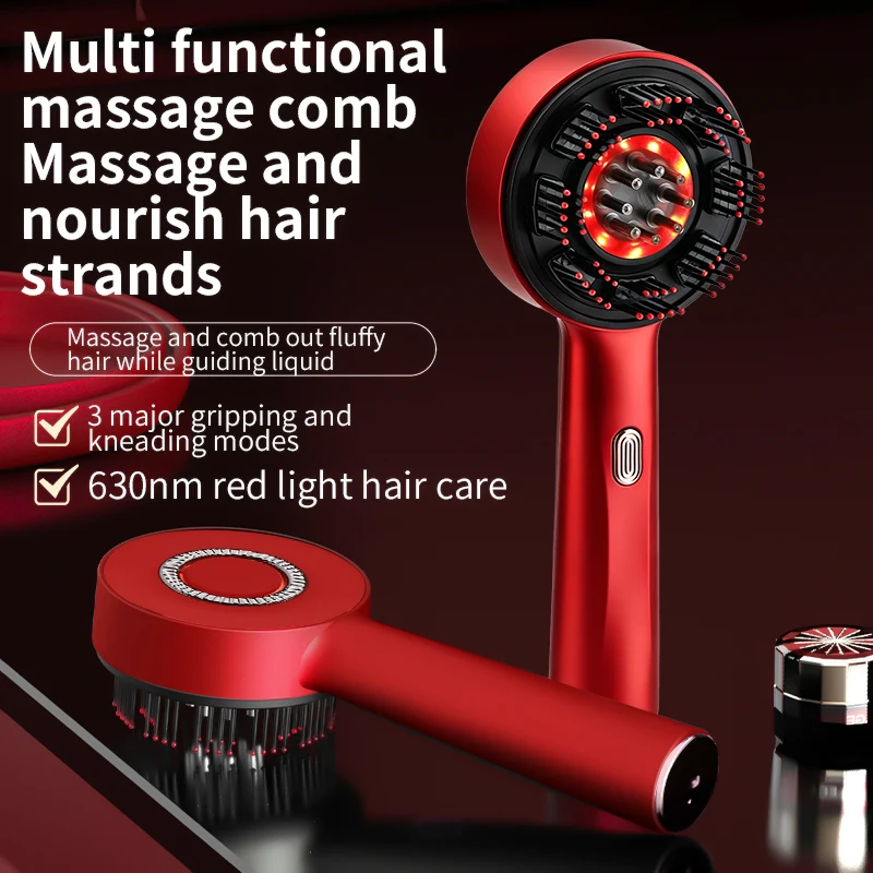 Electric Massage Comb Portable - Hair Care Essential recension och pris