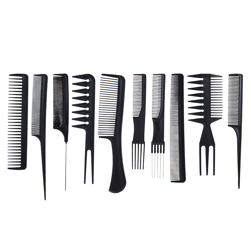 10 Piece Hair Comb Set, Anti-s - Hair Care Essential recension och pris