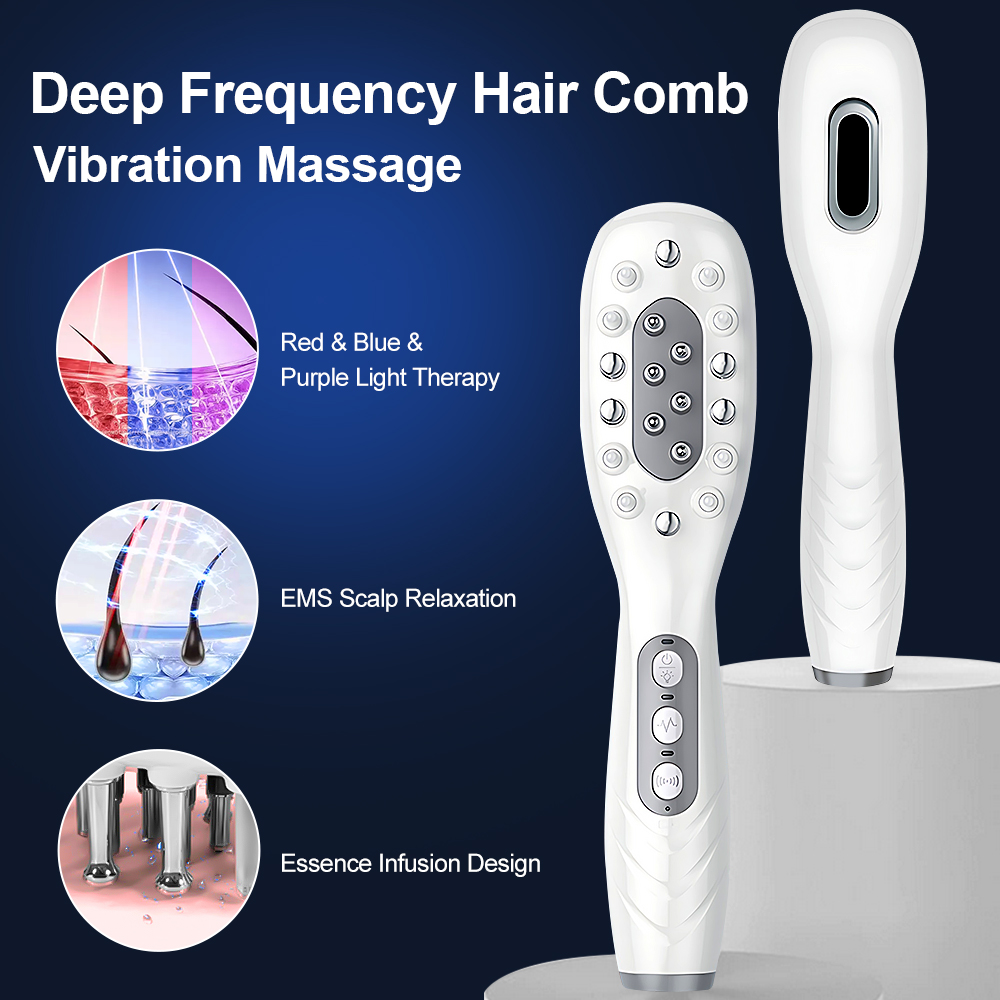 Electric Vibration Head Massag - Hair Care Essential Oil recension och pris