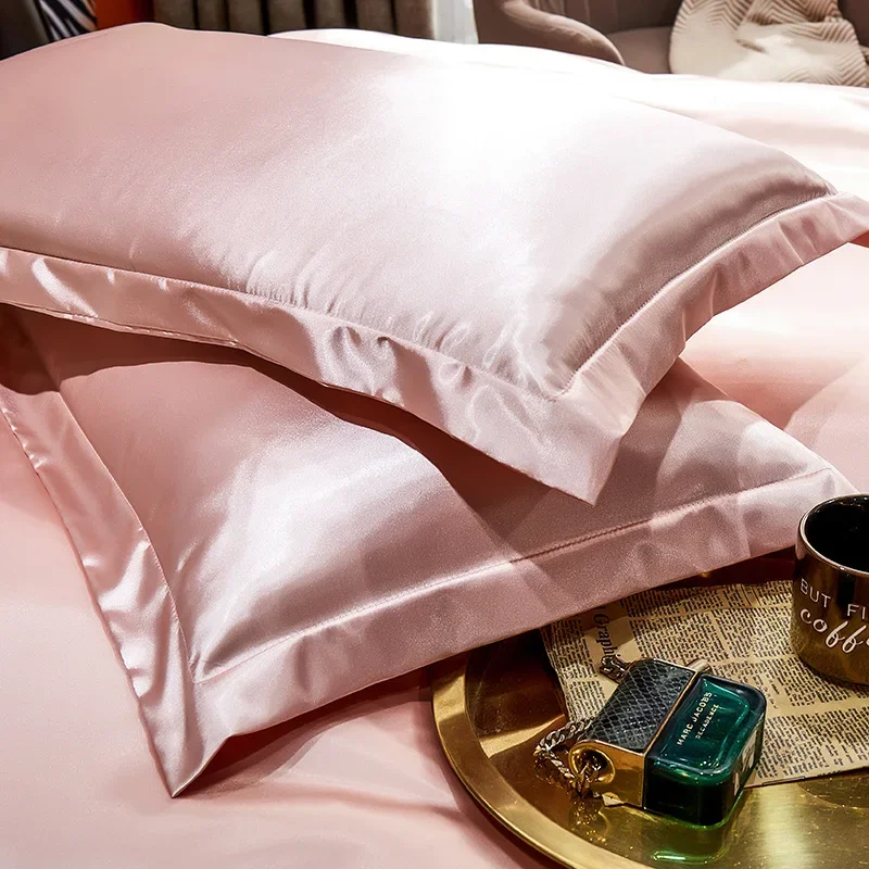 2PCS 100% Pure Real Silk pillo - Satin Pillowcase Silk recension och pris