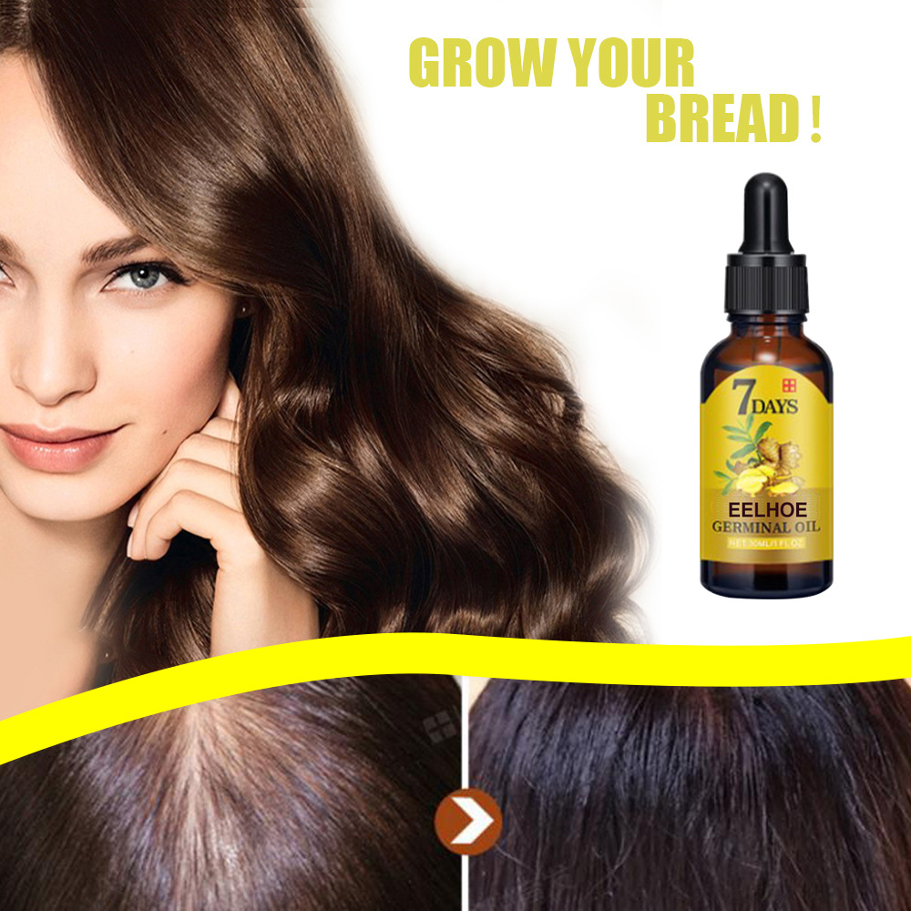 EELHOE Ginger Hair Growth Oil  - Hair Care Fragrance Essential Oil recension och pris