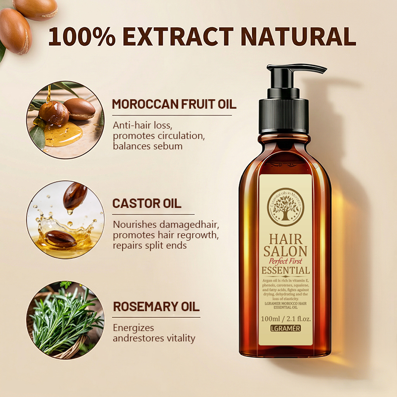 100ml Moroccan Argan Hair Esse - Argan Oil Treatment recension och pris