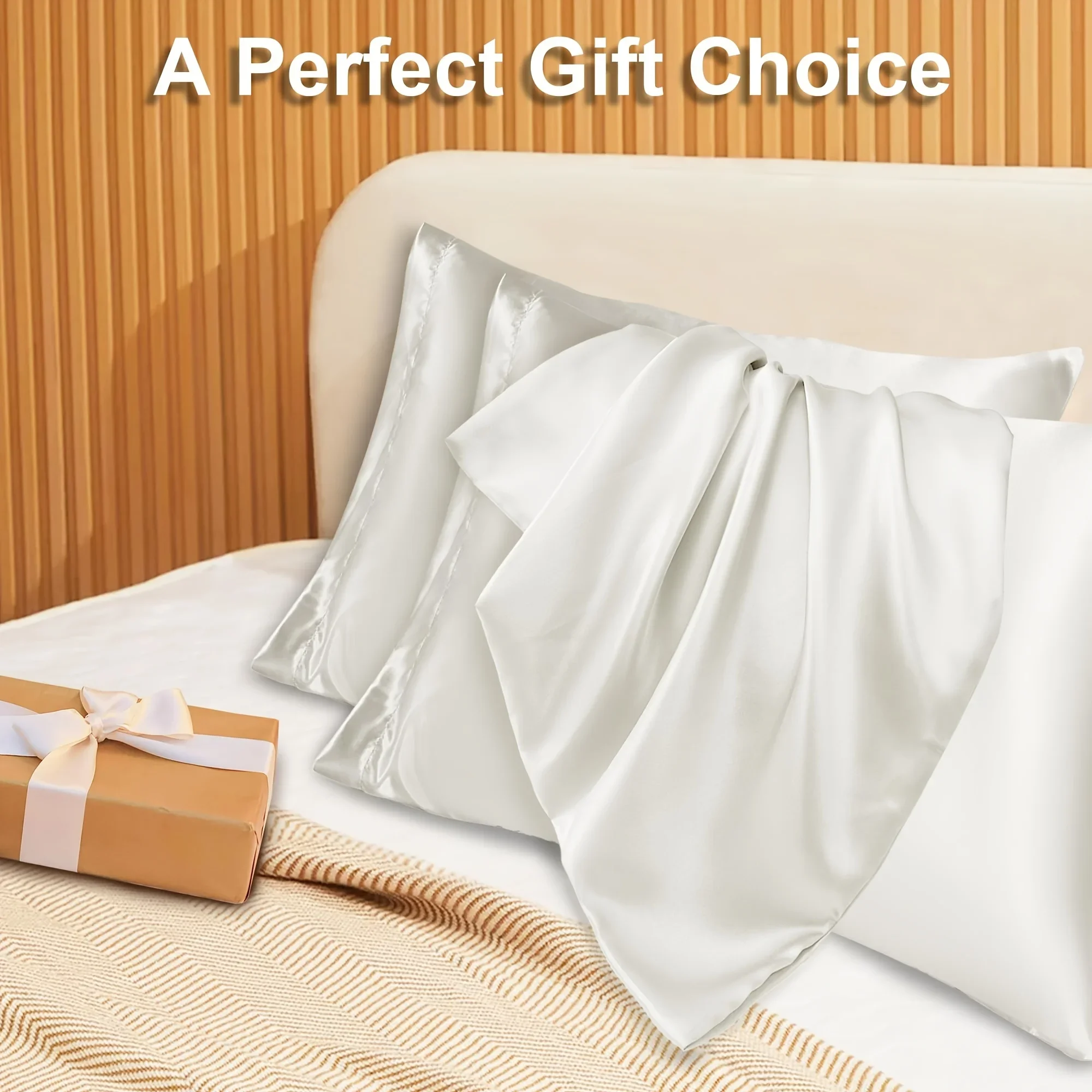 2pcs Luxury Satin Envelope Pil - Satin Pillowcase Silk recension och pris
