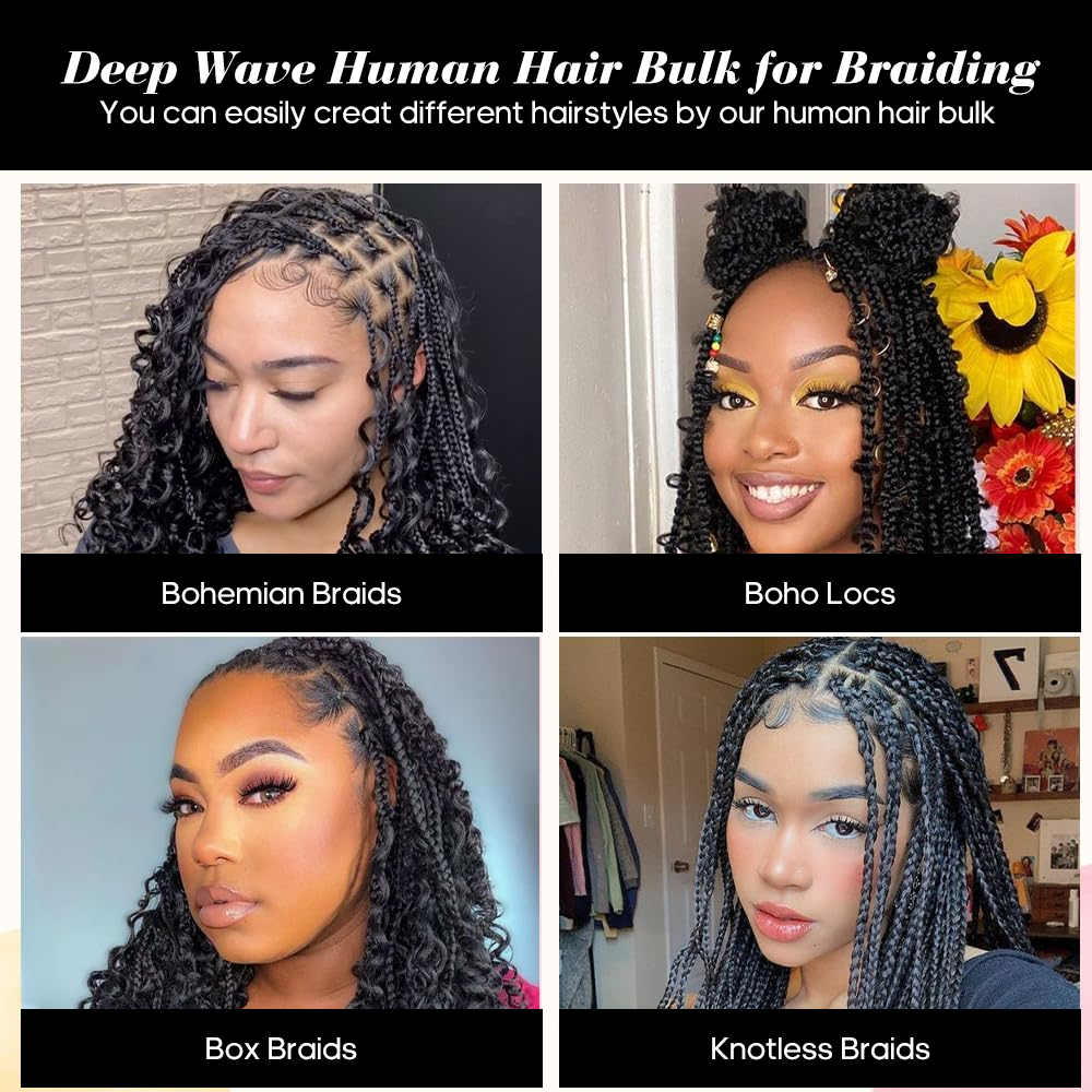 Human Braiding Hair for Boho B - Hair Care Color recension och pris