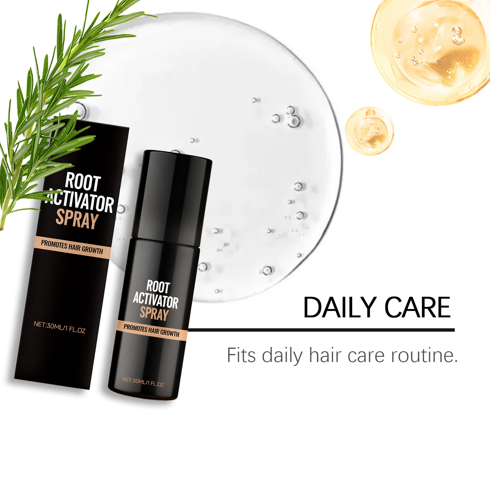Polygonum Multiflorum Hair Gro - Hair Care Essence Oil Spray recension och pris