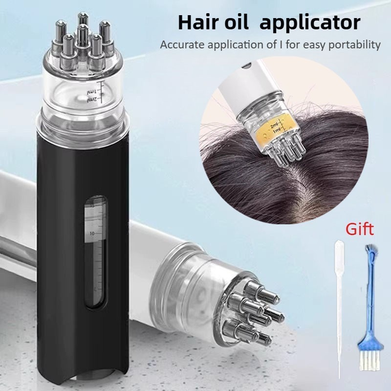 Hair Oil Applicator Scalp Mass - Hair Care Essential recension och pris