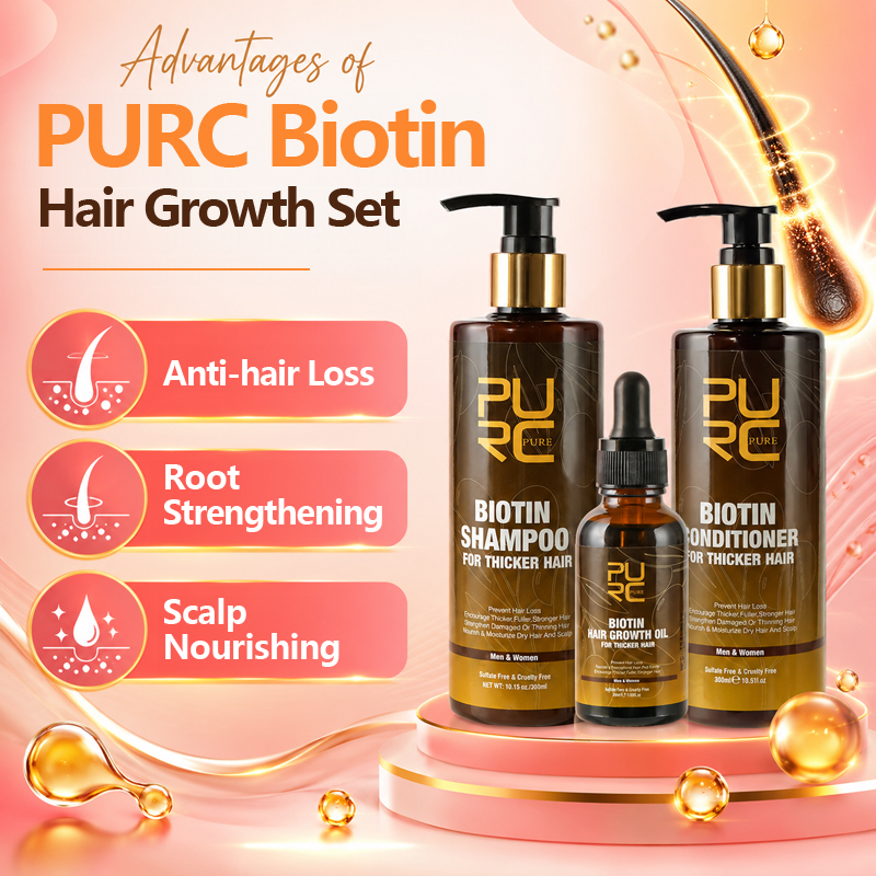 PURC Biotin Hair Growth Oil Sh - Argan Oil Treatment recension och pris