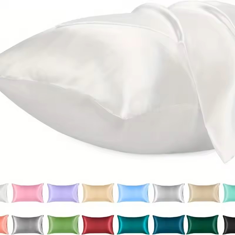 1PC Satin Pillowcase for Hair  - Satin Pillowcase Silk recension och pris