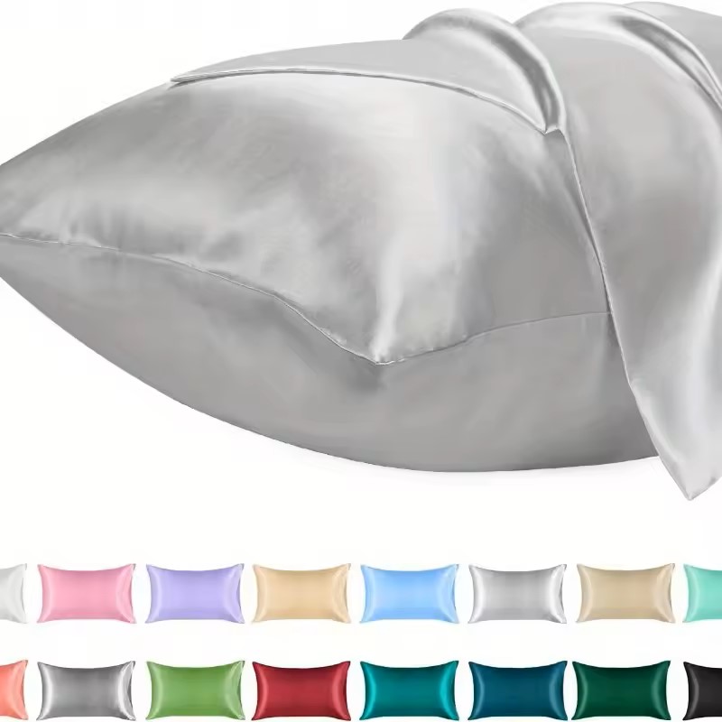 1PC Satin Pillowcase for Hair  - Satin Pillowcase Silk recension och pris