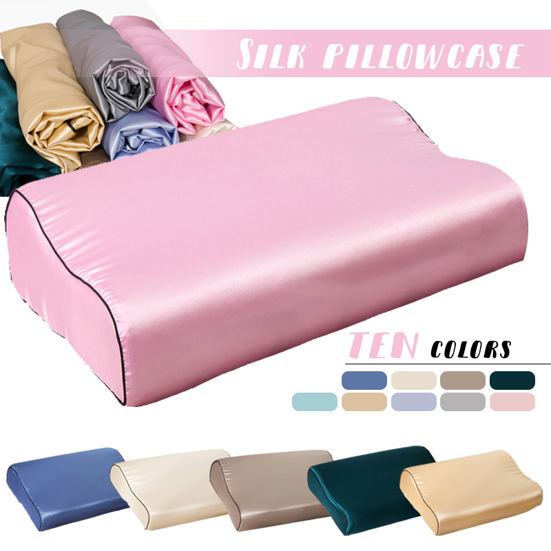 Imitation Silk Satin Latex Pil - Satin Pillowcase Silk recension och pris