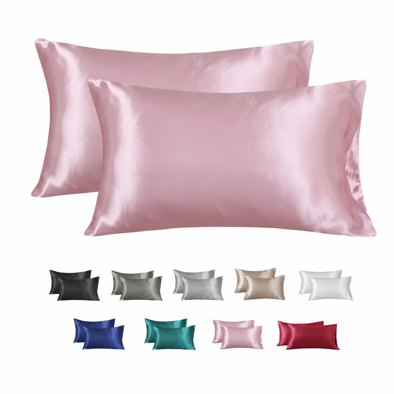 Silk-LIke Pillowcase Pillow Co - Satin Pillowcase Silk recension och pris