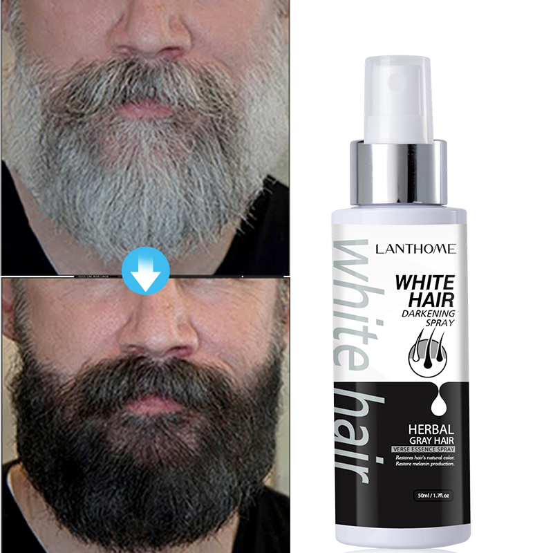 White Hair Treatment Darkening - Hair Care Essence Oil Spray recension och pris